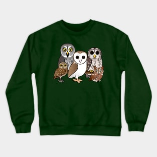 Birdorable Owl Fan Crewneck Sweatshirt